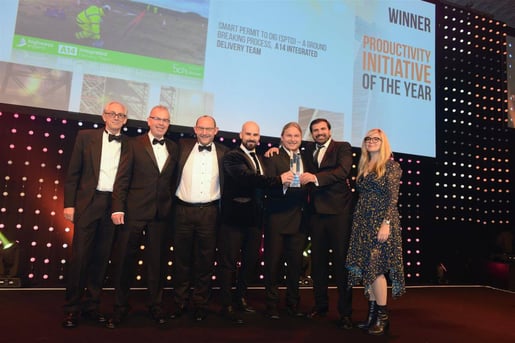 FlowForma Customer A14 IDT Win Prestigious Construction Award