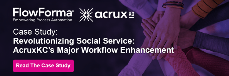 Case study showing how FlowForma helps organizations automate complex manual processes to boost efficiency.