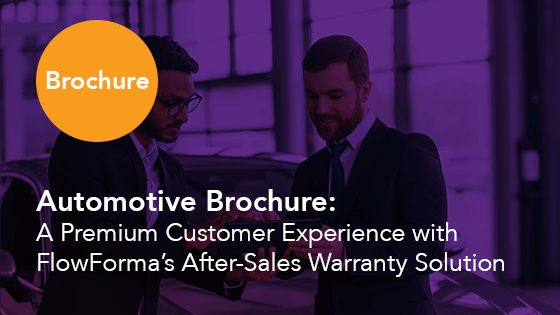 After sales warranty brochure