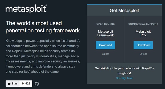 Screenshot of Metaspoilt’s homepage