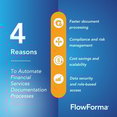 4 Reasons to Automate Financial Services Documentation Processes