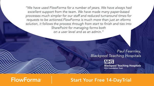 Screenshot of BTH FlowStudy summary
