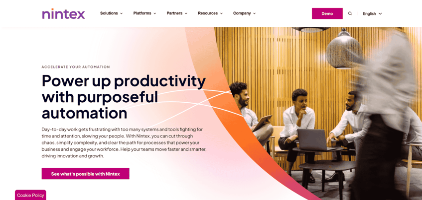 Nintex finance automation solutions for streamlined financial processes
