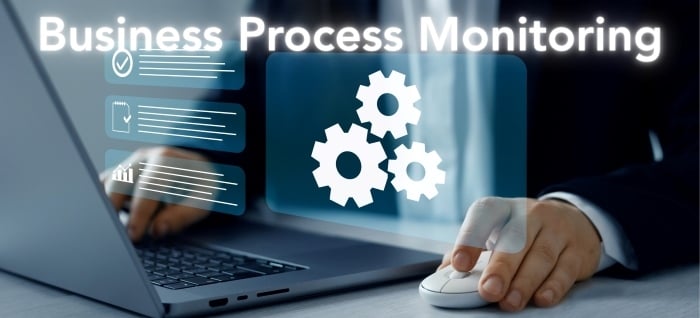 Image illustrating what business process monitoring