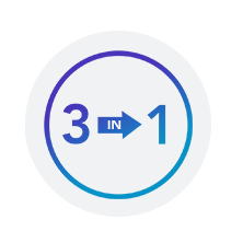 Comparison page 3 in 1 tool icon