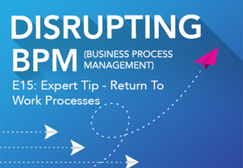 Podcast cover: Expert tip: return to work processes
