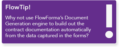 FlowForma BPM - Contracts Management
