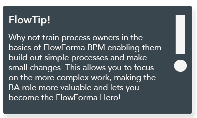 FlowForma - business process management for Business Analysts