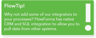 FlowForma BPM - workflow management tool for IT