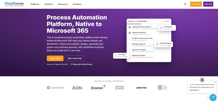 Flowforma Homepage