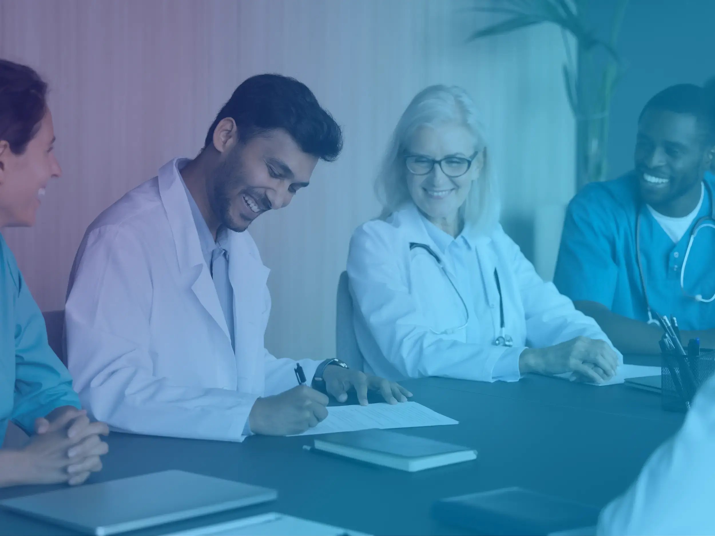 Image representing healthcare contract management