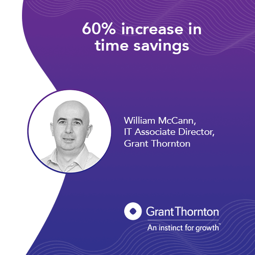 How Grant Thornton Achieved a 60% process time improvement with FlowForma