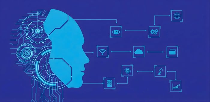 Image showing a multi-agent AI model