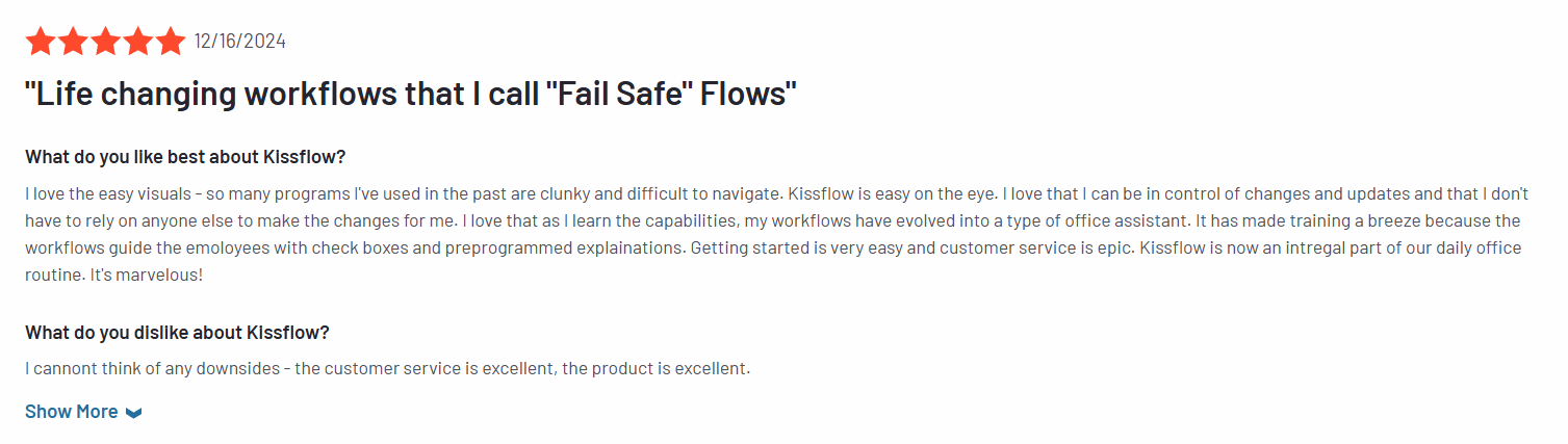 KissFlow Review