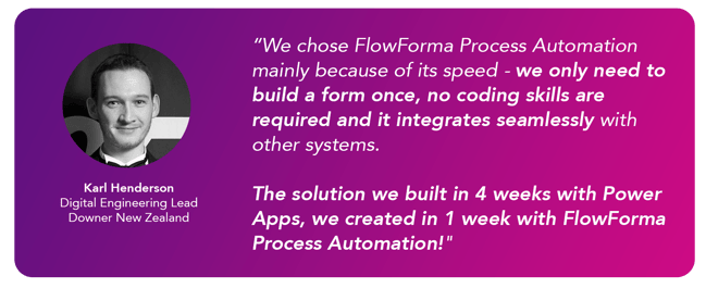 Microsoft Powerapps comparison quote