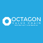 Octagon Value Chain Logo Website Partner Page Blue