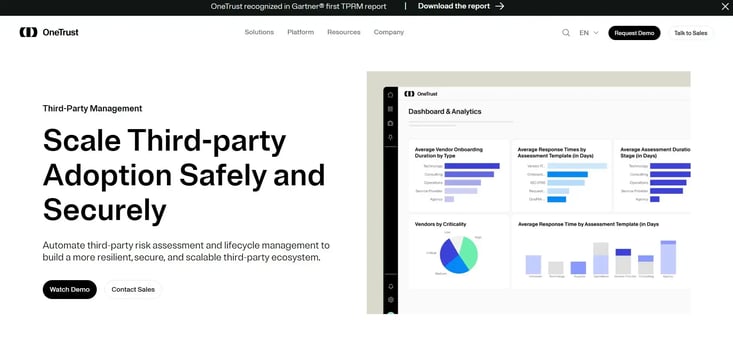 OneTrust Vendor Risk