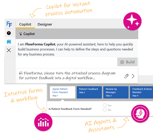 Illustrating FlowForma Process Automation, one of the workflowgen alternatives. 