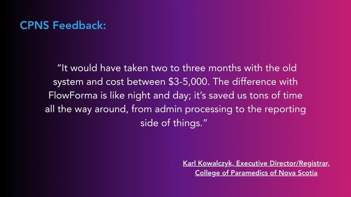 Review of Director of CPNS