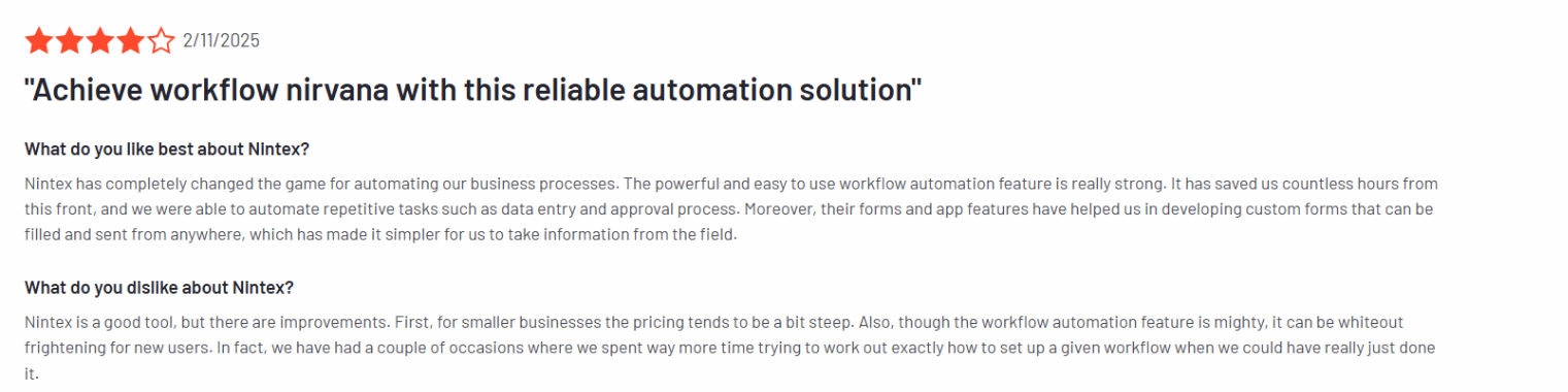 Nintex Review