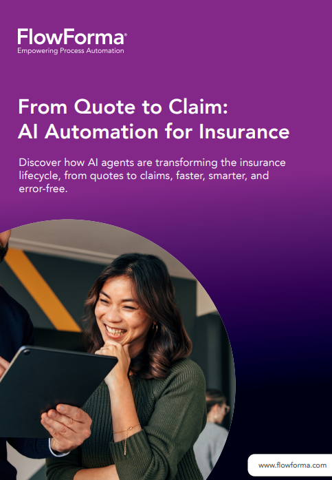 Cover of From Quote to Claim: AI Automation for Insurance