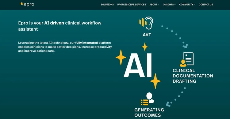 Screenshot of Epro