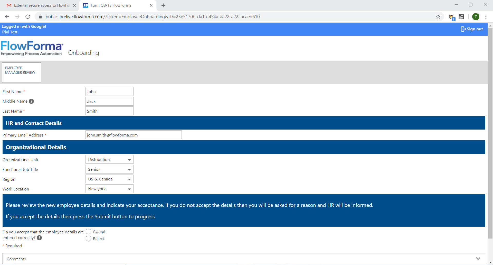 SecureEngageStepExample