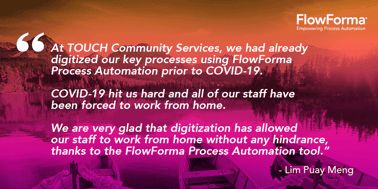 Touch Community Services Quote