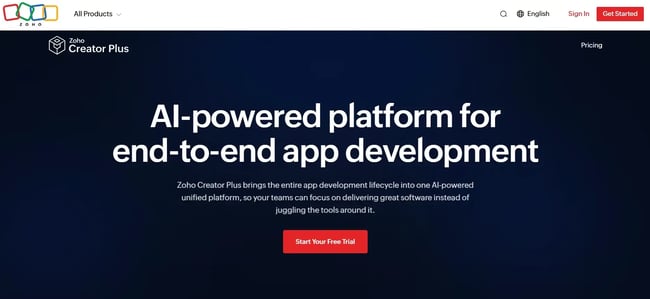 Zoho Creator
