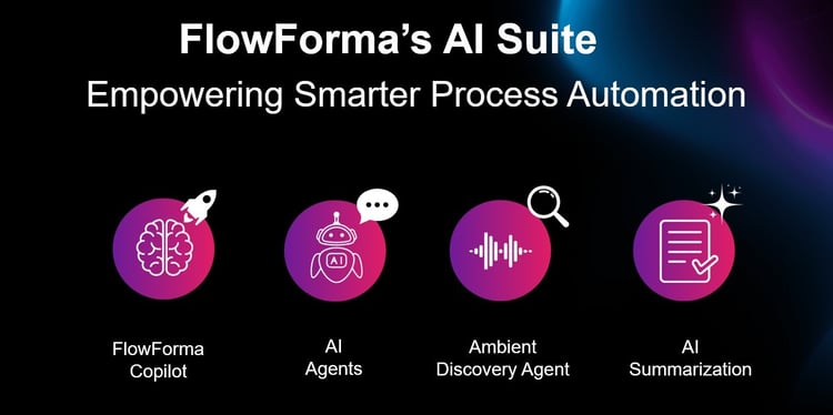 Screenshot of FlowForma’s AI Page