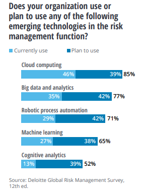 A Report highlighting Deloitte's global risk management survey results
