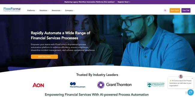 financial services flowforma