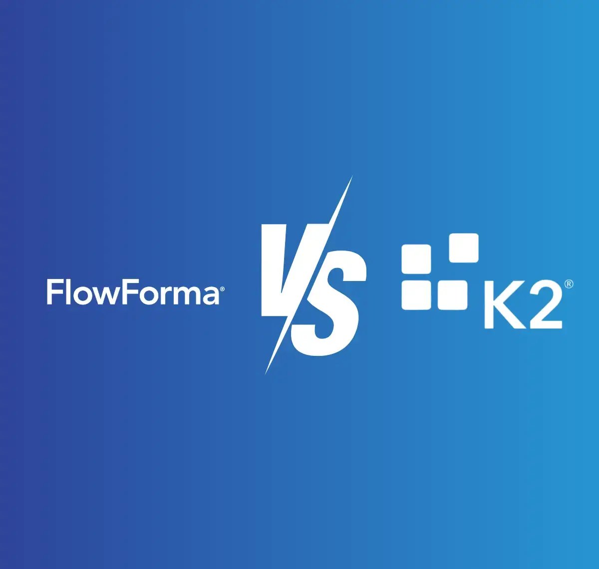 Image representing FlowForma vs K2
