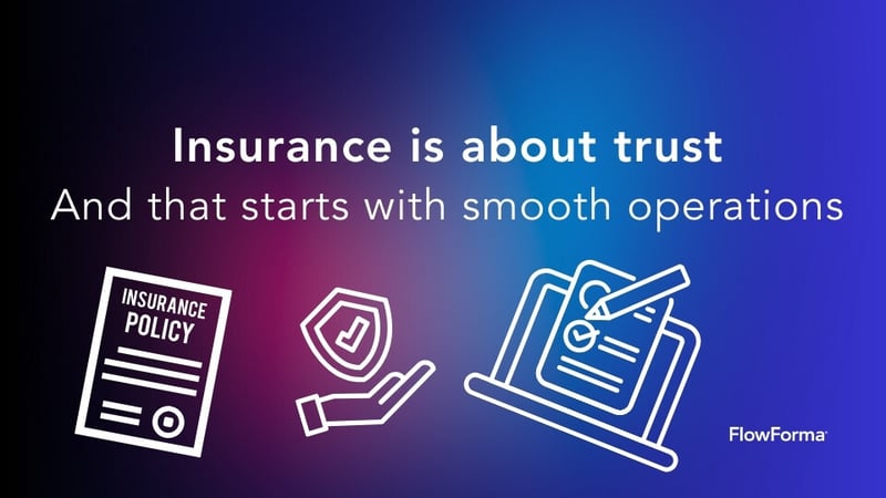 Policy management software in the insurance streamlines operations