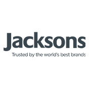 jacksons logo white