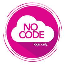 no code logic only for cloud pink