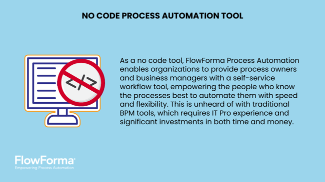 no code process automation tool