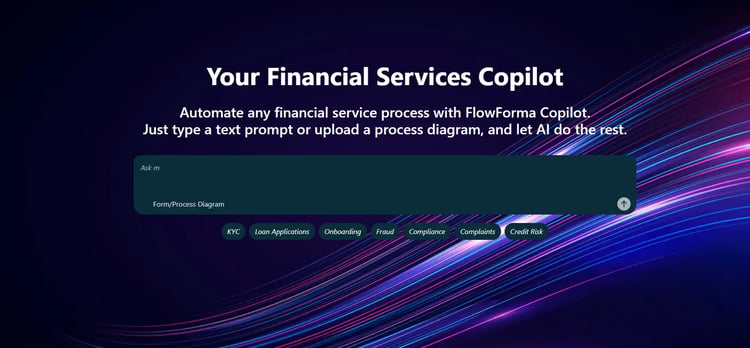 FlowForma's Financial Services Copilot