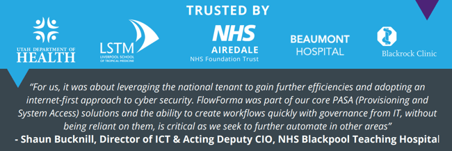 Quote from Blackpool Teaching Hospitals (BTH) NHS Foundation Trust