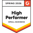 G2 Badge High Performer Small Business
