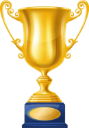 trophy gold and blue copy