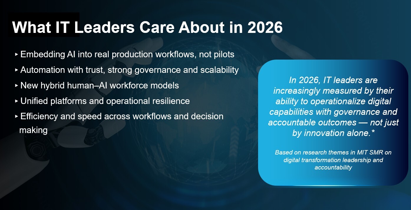 what IT leaders care about