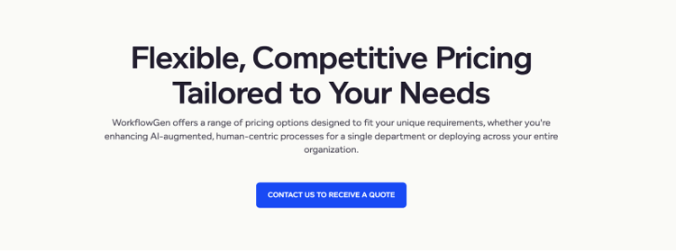 workflowgen-pricing-page