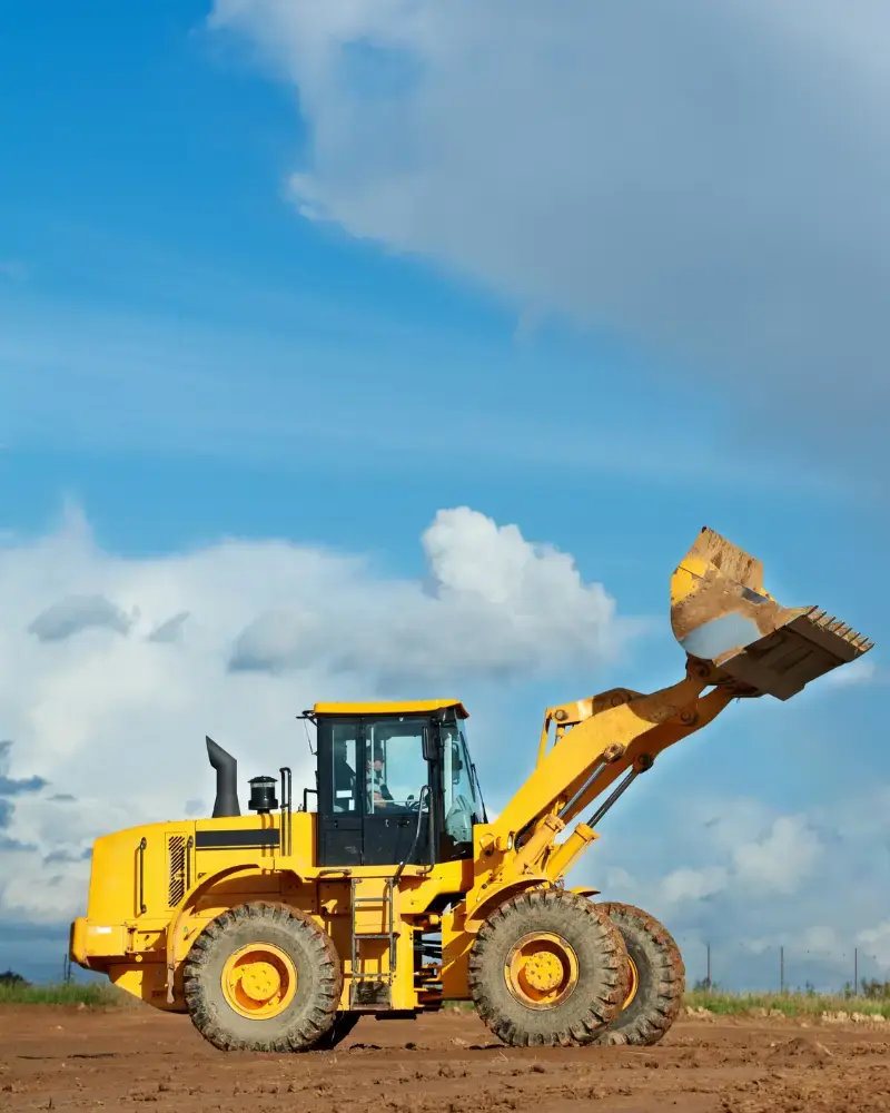 Construction plant on site