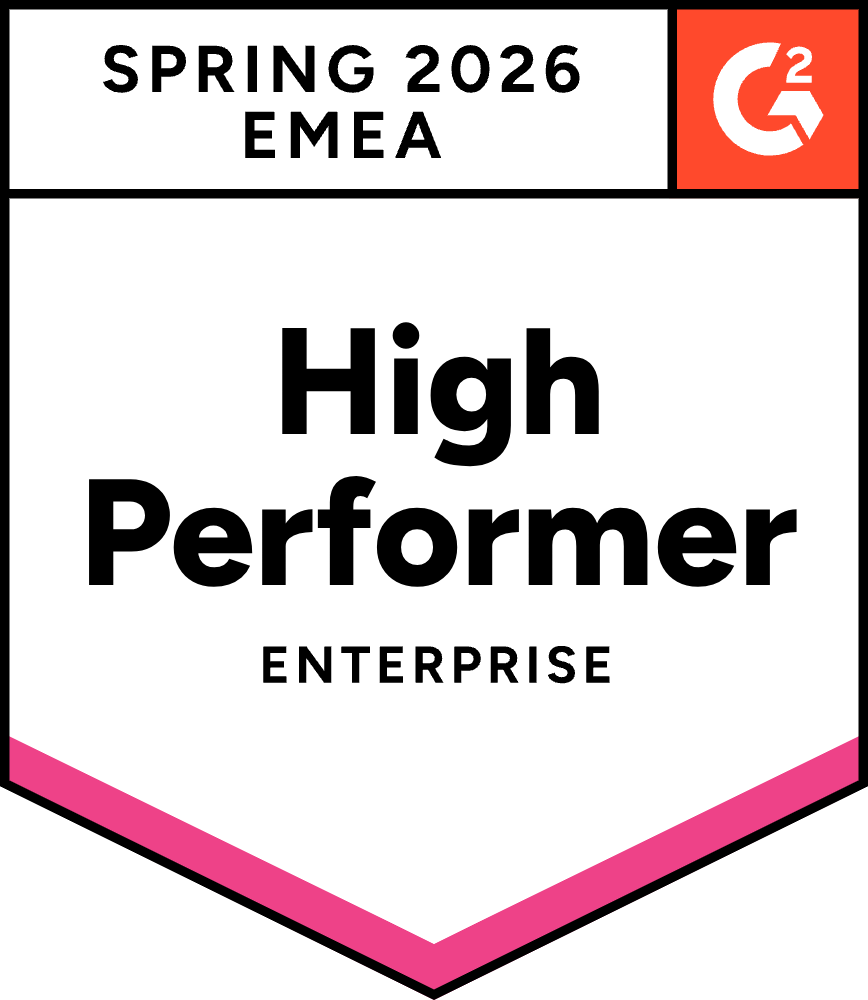 G2 High Performer, Enterprise EMEA
