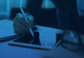 Tablet background blue 330x230