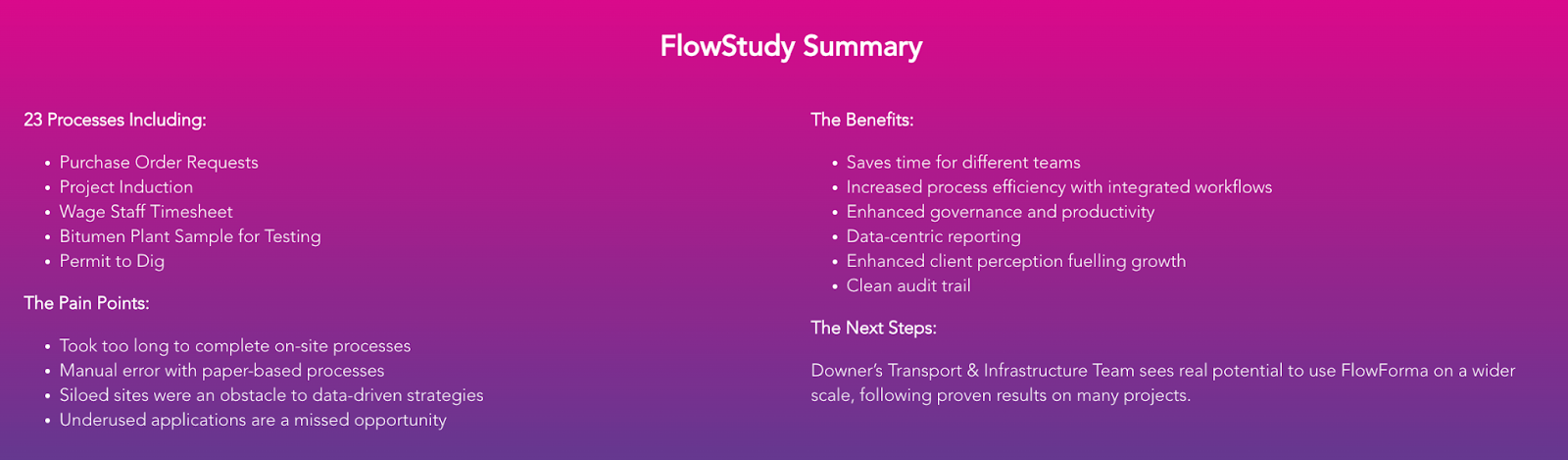 Downer New Zealand project