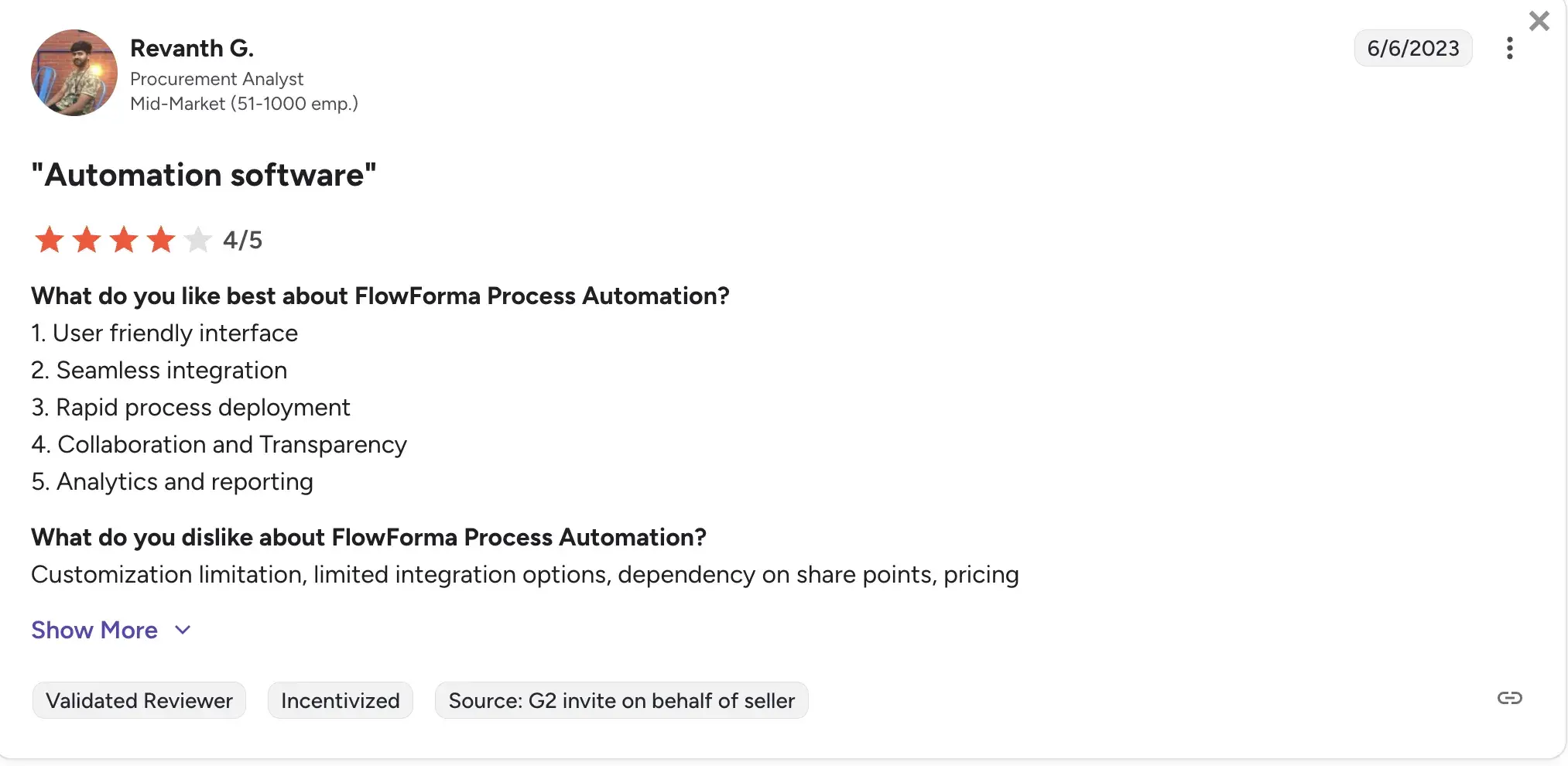 FlowForma platform managing complex processes