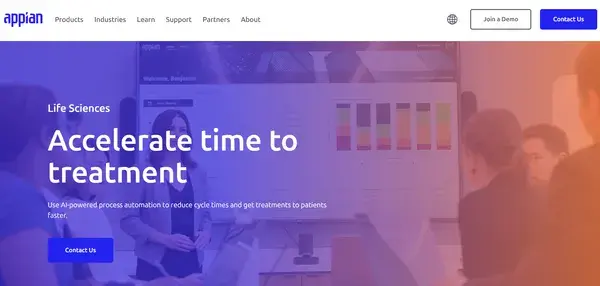 Appian large-scale healthcare process orchestration