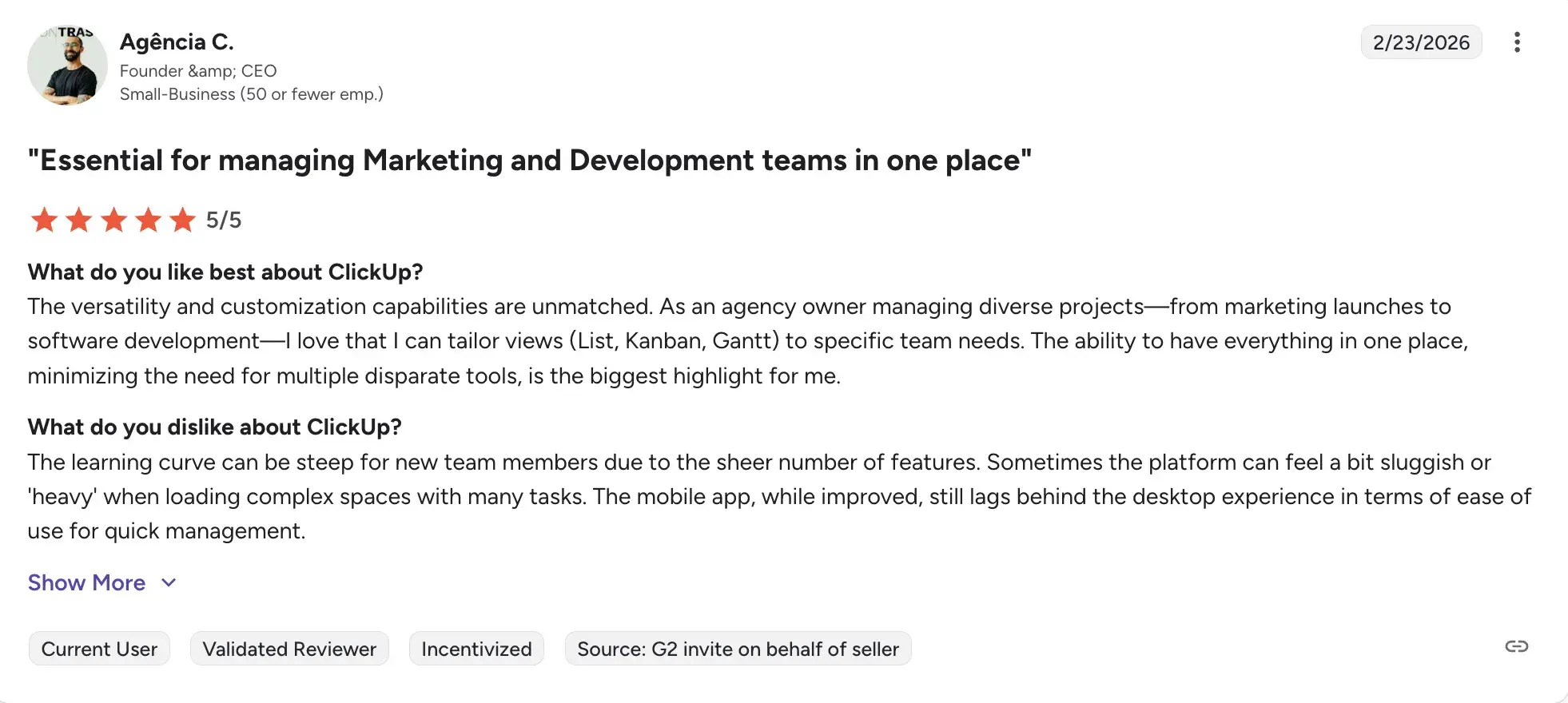 Appian mobile experience interface overview